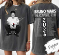 Bruno Mars Tour 2026 Shirt, HG Romantic Tour Concert Tee, Vintage Pop Music Shirt, Bruno Mars Fan Gift