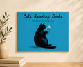 2027 Cozy Cat Calendar for Book Lovers, Whimsical Feline Illustration Calendar, Literary Gift for Readers, Reading Cats 2027 Wall Calendar