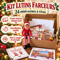Christmas Mischief Elf Kit – 24 Ready-to-Set-Up Pranks, Mini-Scenes and Advent Calendar HG