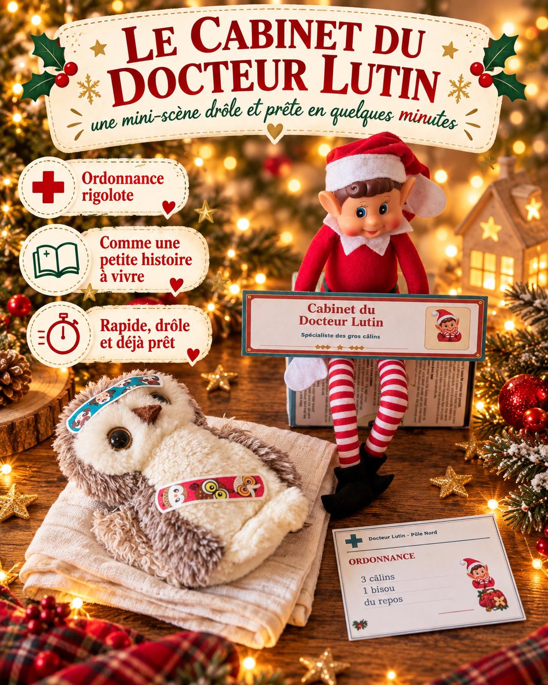 Christmas Mischief Elf Kit – 24 Ready-to-Set-Up Pranks, Mini-Scenes and Advent Calendar HG
