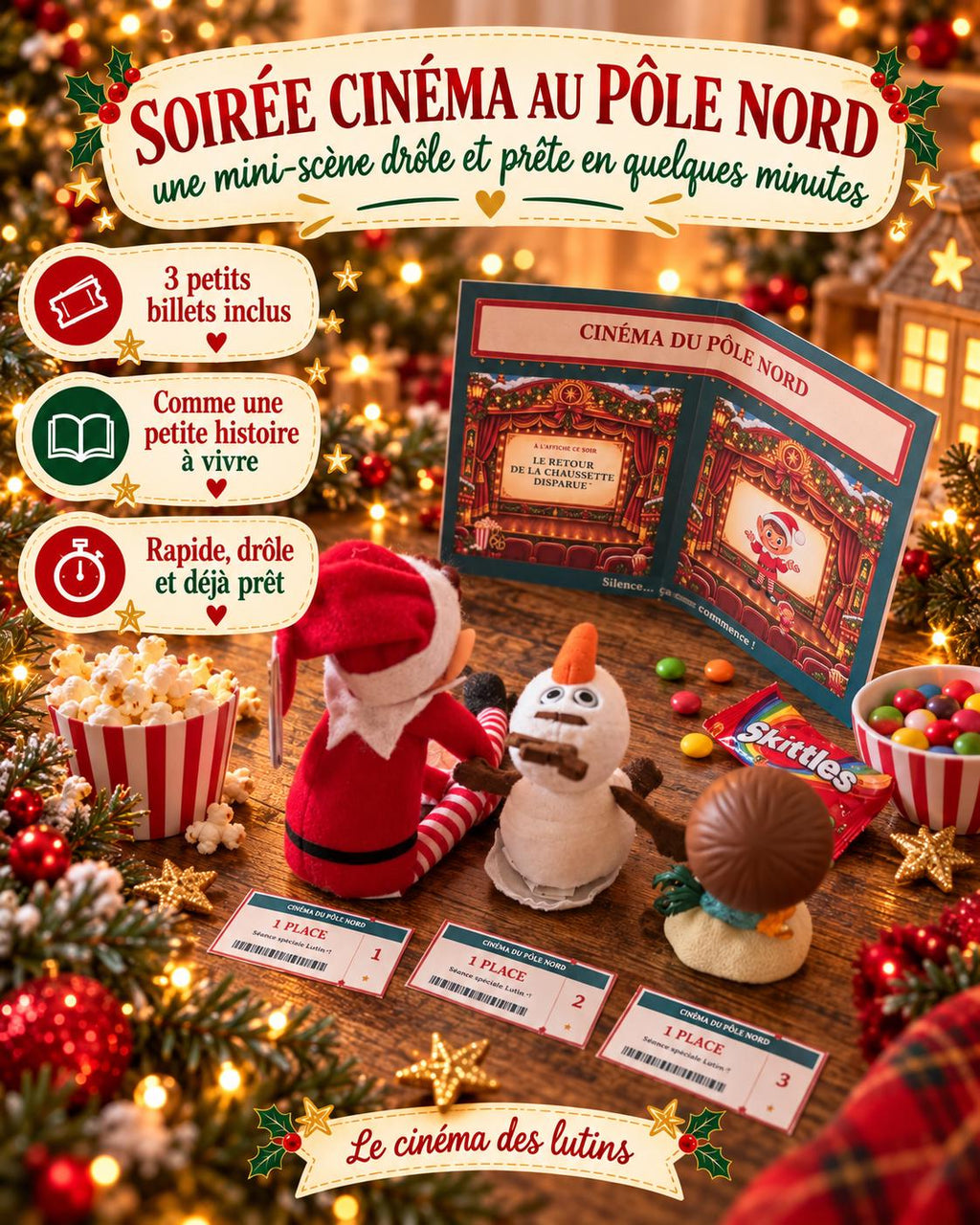 Christmas Mischief Elf Kit – 24 Ready-to-Set-Up Pranks, Mini-Scenes and Advent Calendar HG