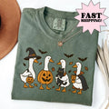 Comfort Colors Halloween L3N Shirt Goose Shirt Halloween Ghost Shirt Silly Goose Shirt Fall Shirt Spooky Shirt, Pumpkin Costume Shirt