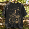 Comfort Colors Orbiter Lyric Colors L3N Shirt, Even Anzious Pups Need The Moon , NK Shirt, The Great Divide Tour shirt