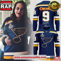 St. Louis Blues x Ozzy Osbourne Thank You For The Memories Hockey Jersey LN Gift For Him Her Sport Lover