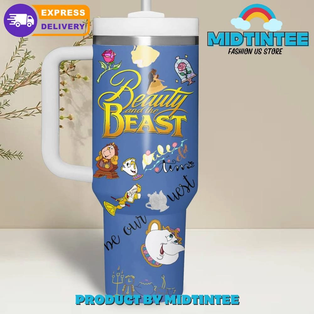 Beauty And The Beast Disney Gift for her,him, Birthday Xmas Halloween Gift 30oz or 40oz Tumbler LN