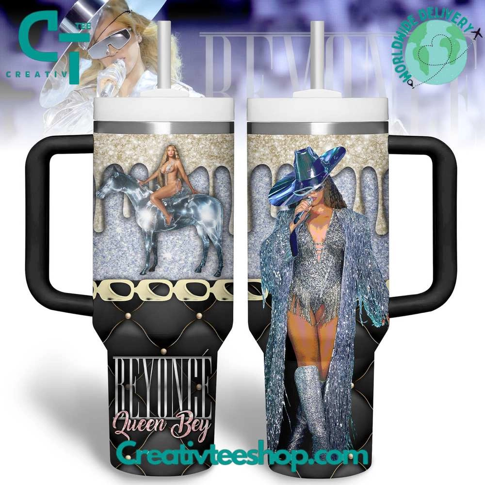 Beyonce Queen Bey Gift for Her, Him on Birthday Xmas 30oz or 40oz Tumbler LN