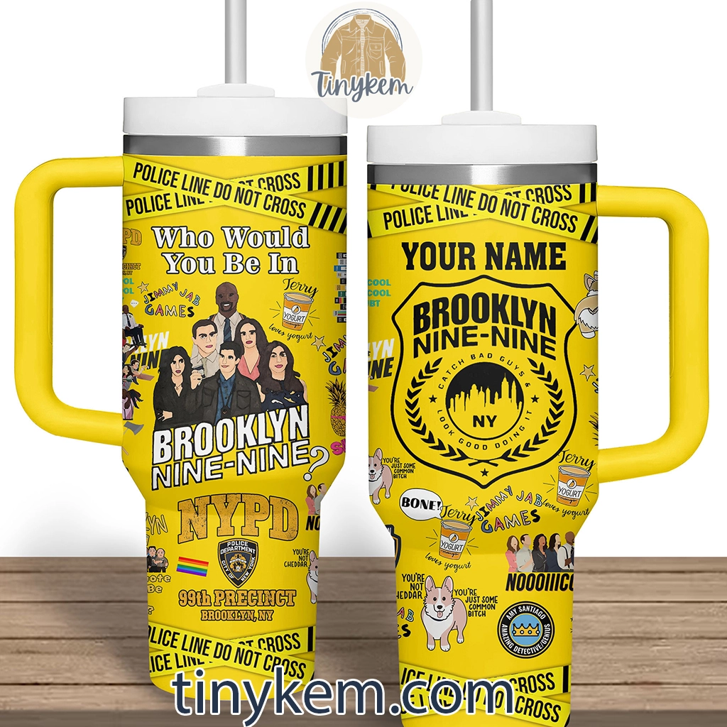 Brooklyn Nine-Nine NYPD Customized 30oz or 40 Oz Tumbler HG