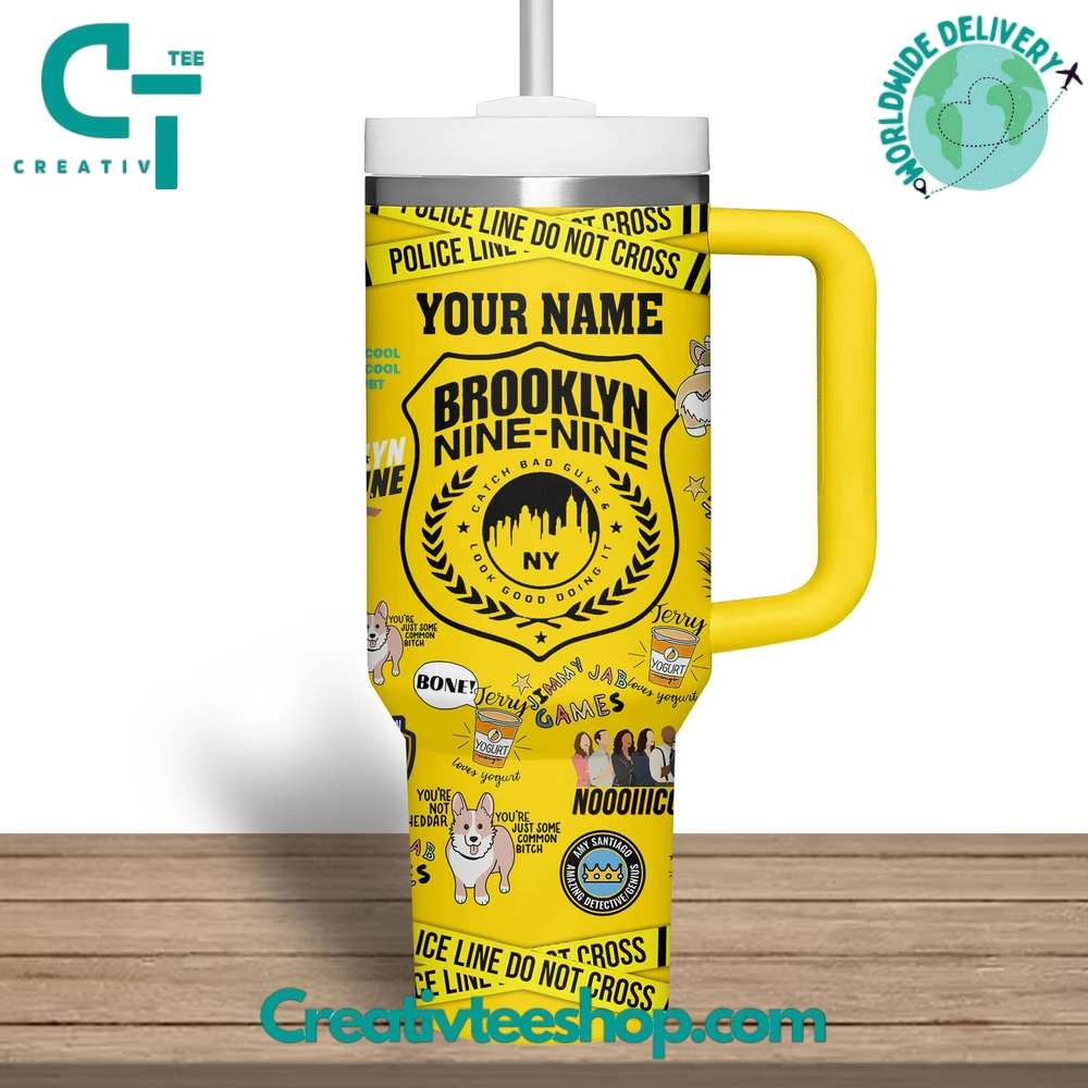 Brooklyn Nine-Nine Custom Name Gift for Her, Him on Birthday Xmas 30oz or 40oz Tumbler LN