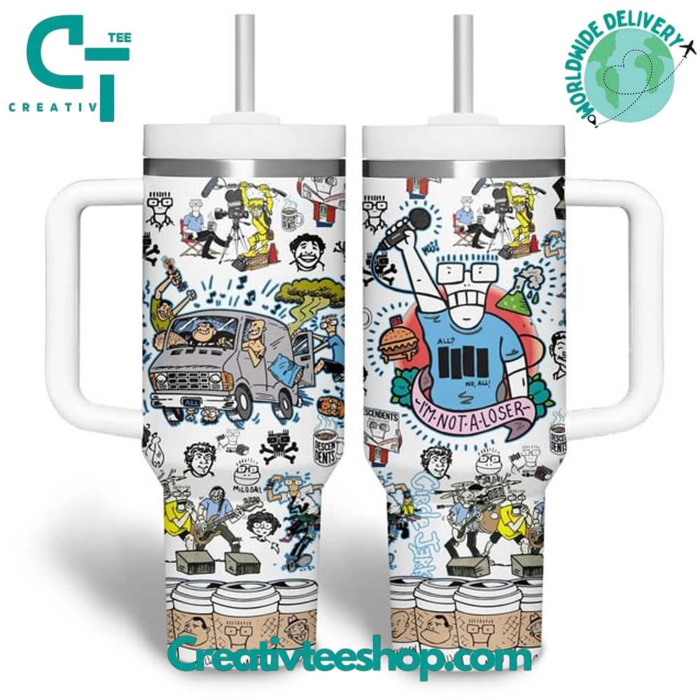 Decendents I Am Not A Loser Gift for Her, Him on Birthday Xmas 30oz or 40oz Tumbler LN