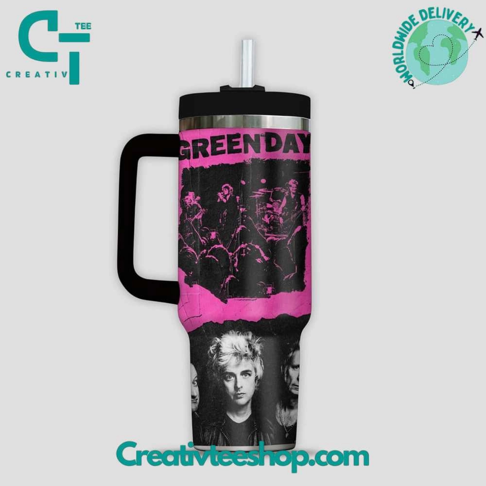 Green Day Gift for Her, Him on Birthday Xmas 30oz or 40oz Tumbler LN