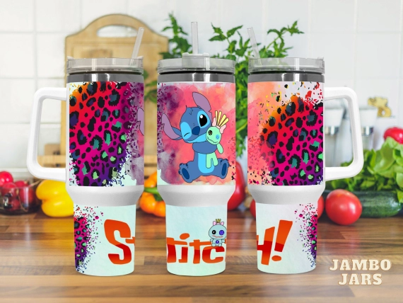Stitch 30oz or 40oz Quencher Tumbler LN Lilo and Sticth Lover Gifts Gift for her