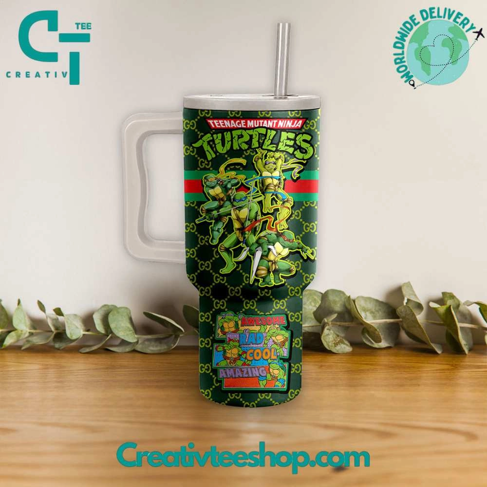 Teenage Mutant Ninja Turtles Cowabunga Gift for Her, Him on Birthday Xmas 30oz or 40oz Tumbler LN