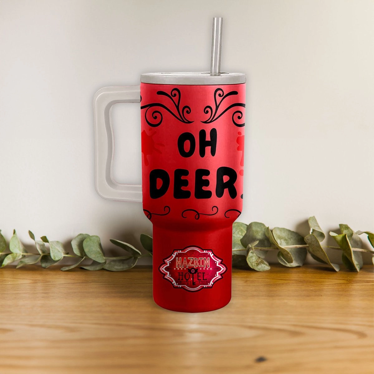 Hazbin Hotel TV Series Custom Quencher 30oz or 40oz Stainless Steel Tumbler HG With Handle